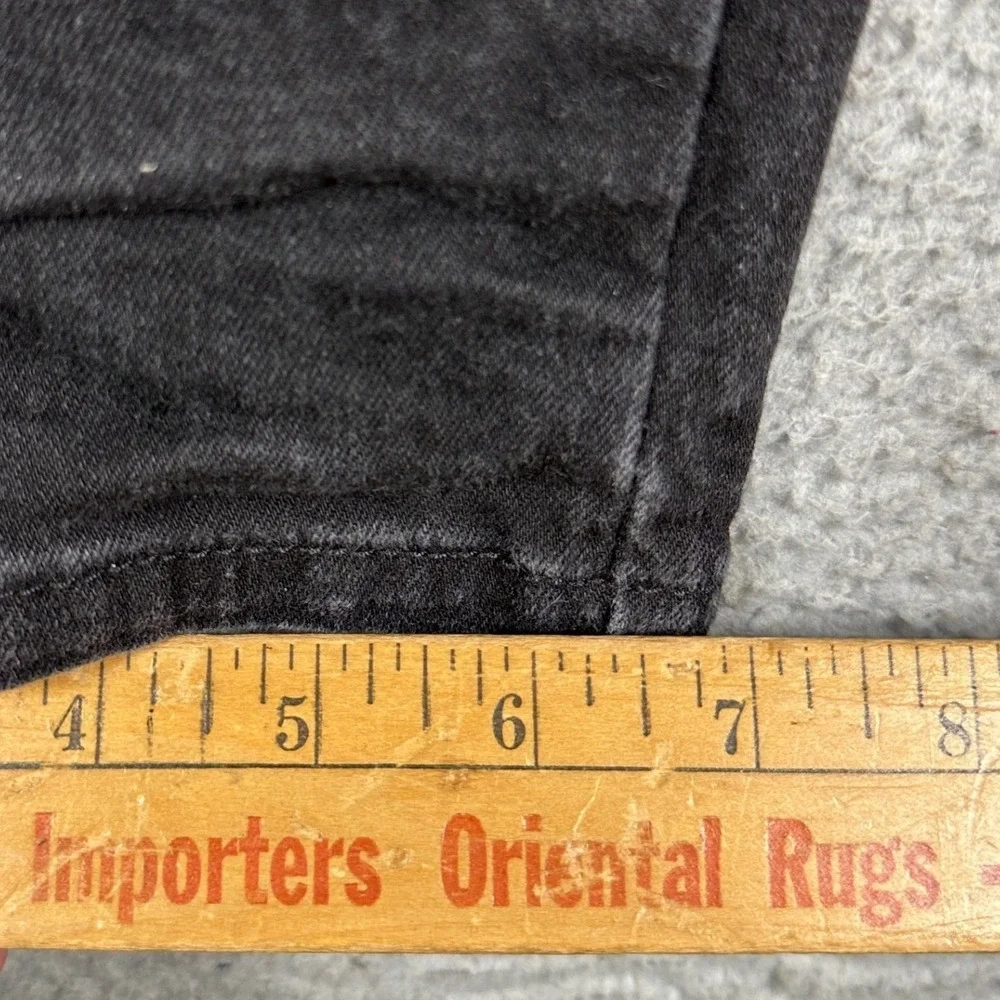 Levis 511 Jeans Mens 36X32 Black Slim Fit Tapered Leg Stretch Dark Wash Denim